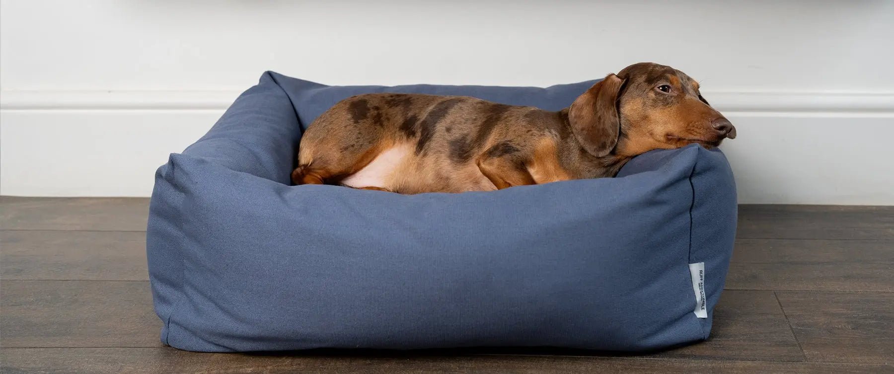 Burnham Bolster Dog Beds - Ruff and Tumble