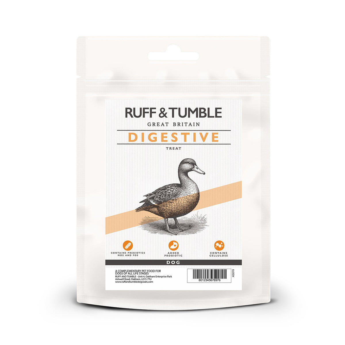 Digestive Dog Treats with Duck, Chicken and Sweet Potato Ruff and Tumble