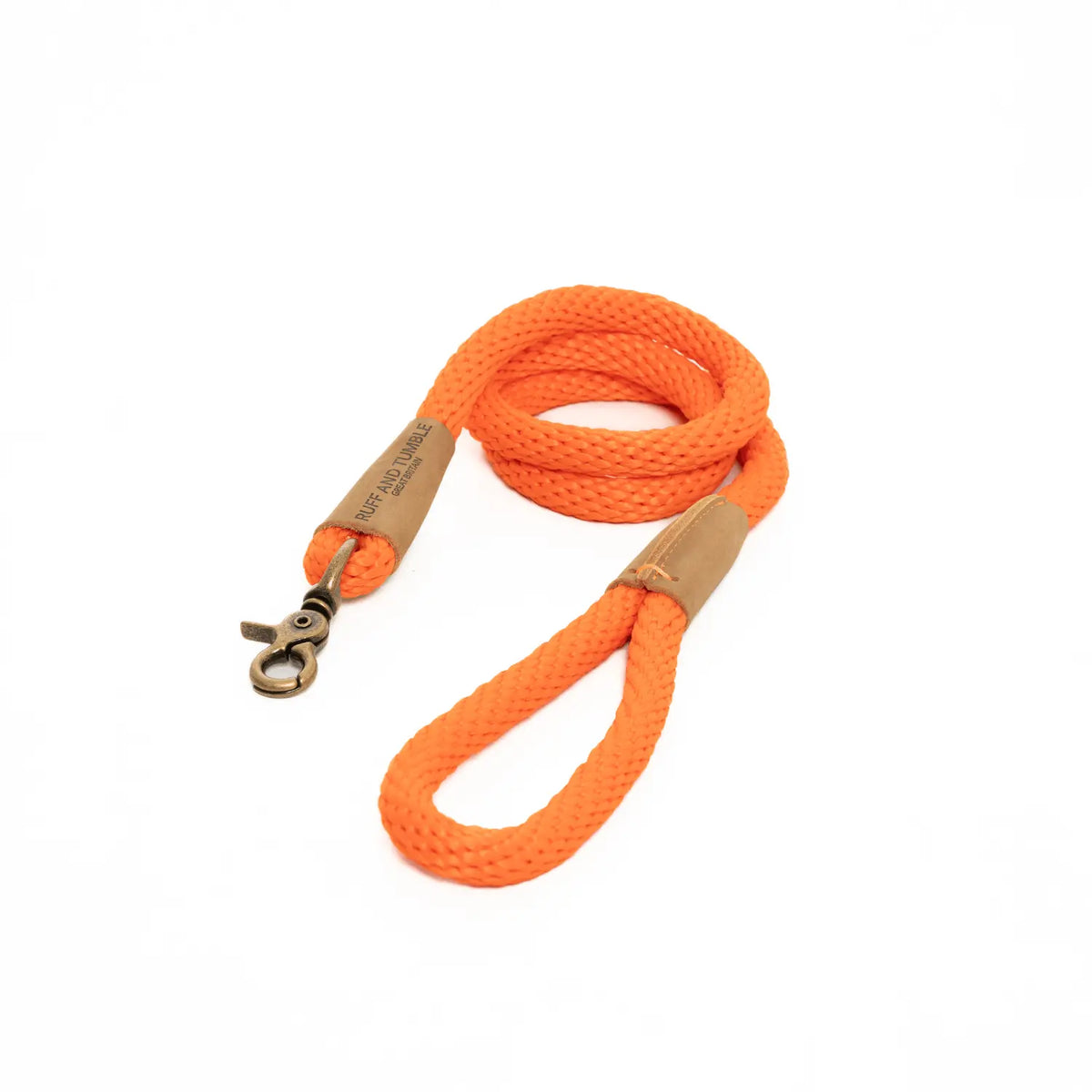Dog Leads - Tangerine - Ruff and Tumble