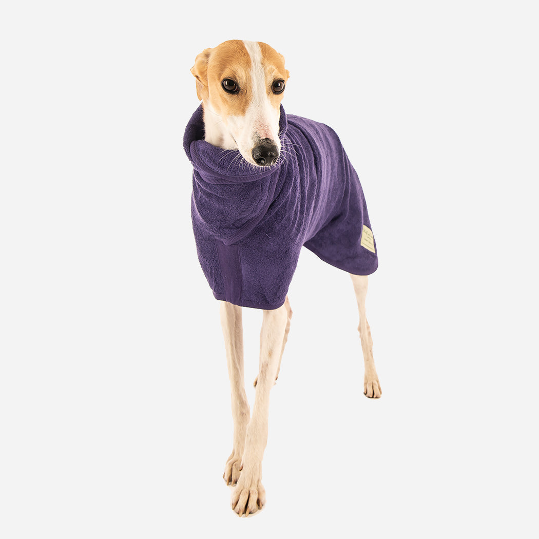 Classic Dog Drying Coat - Heather