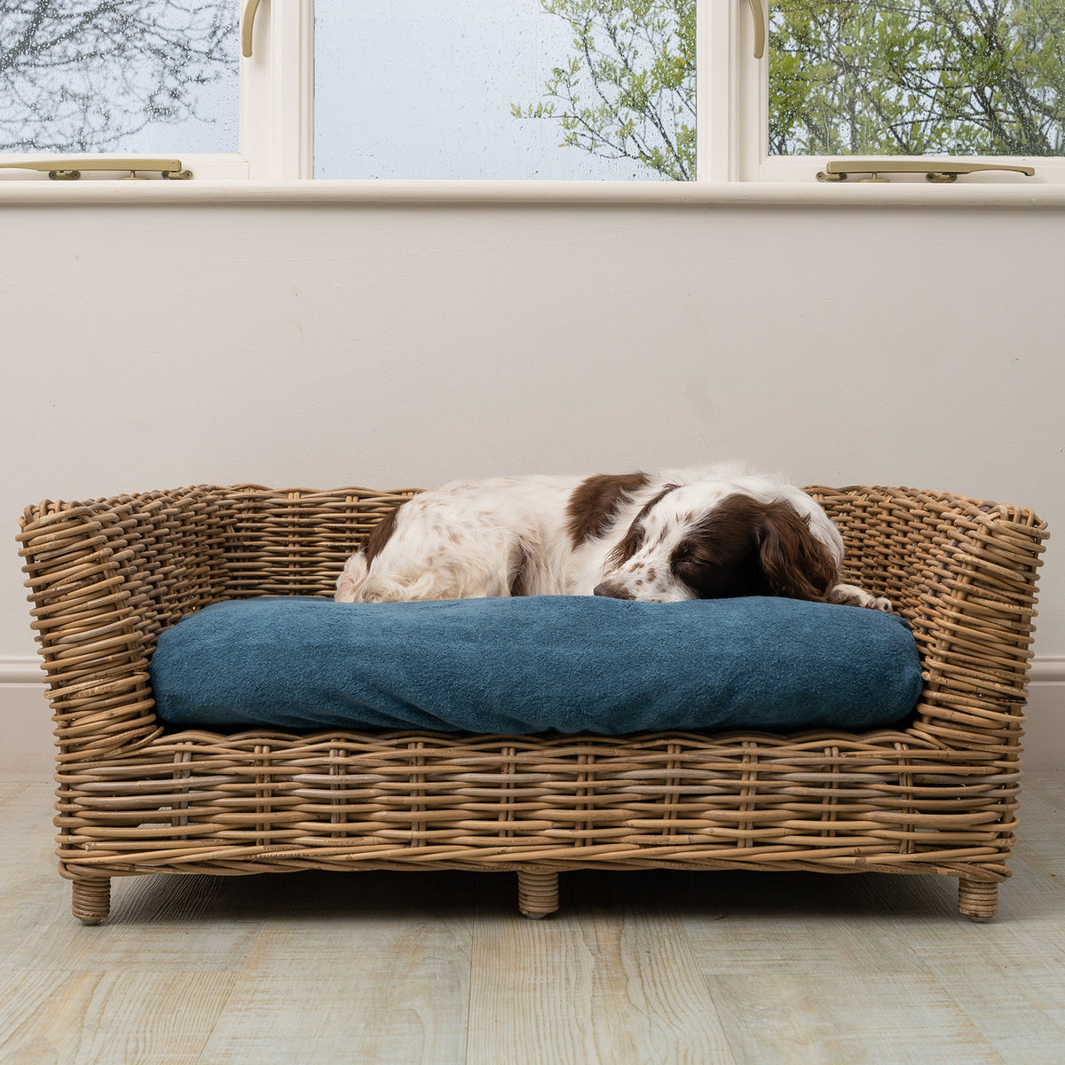 Dog Bed Cover - Teal