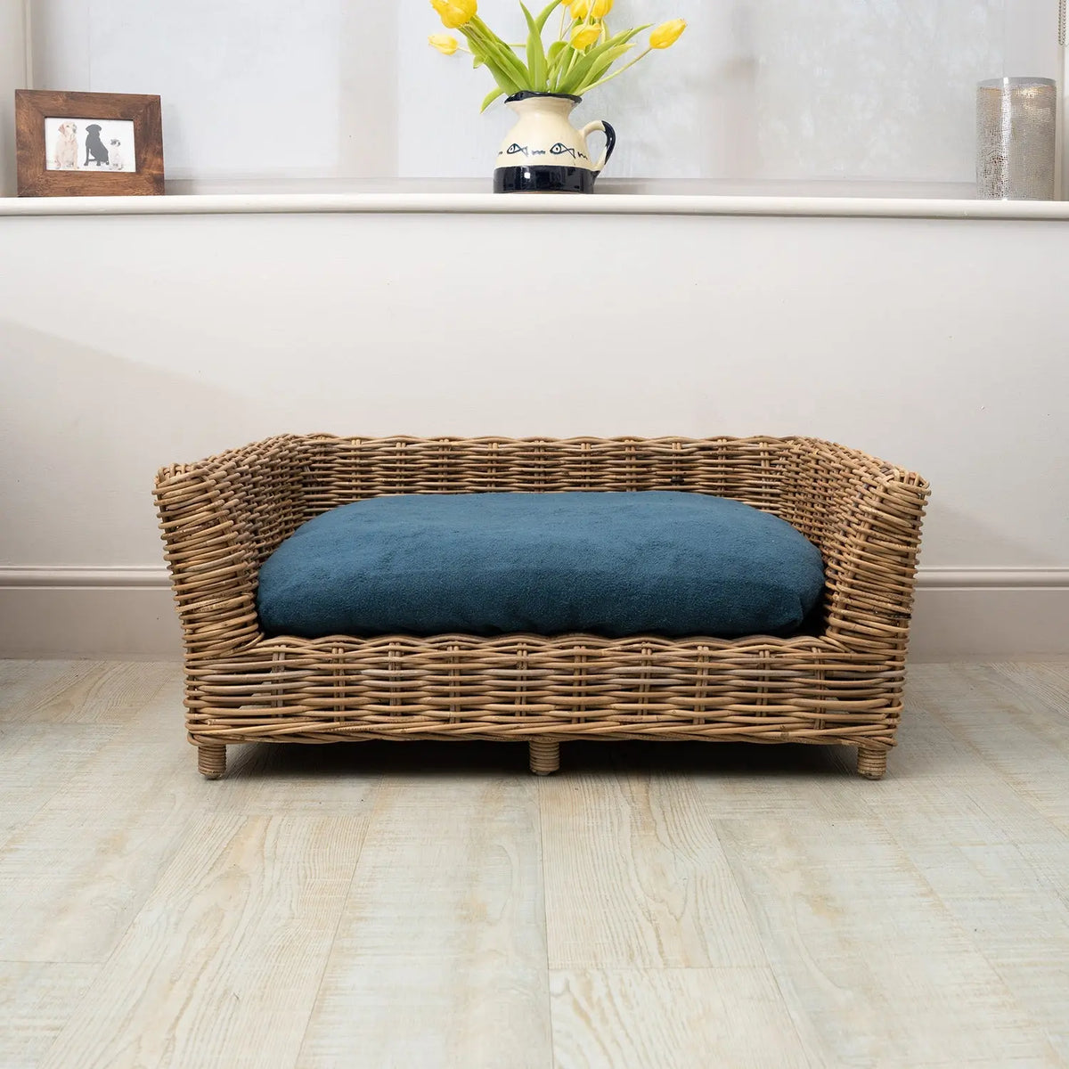 Dog Bed Cover - Teal - Ruff and Tumble