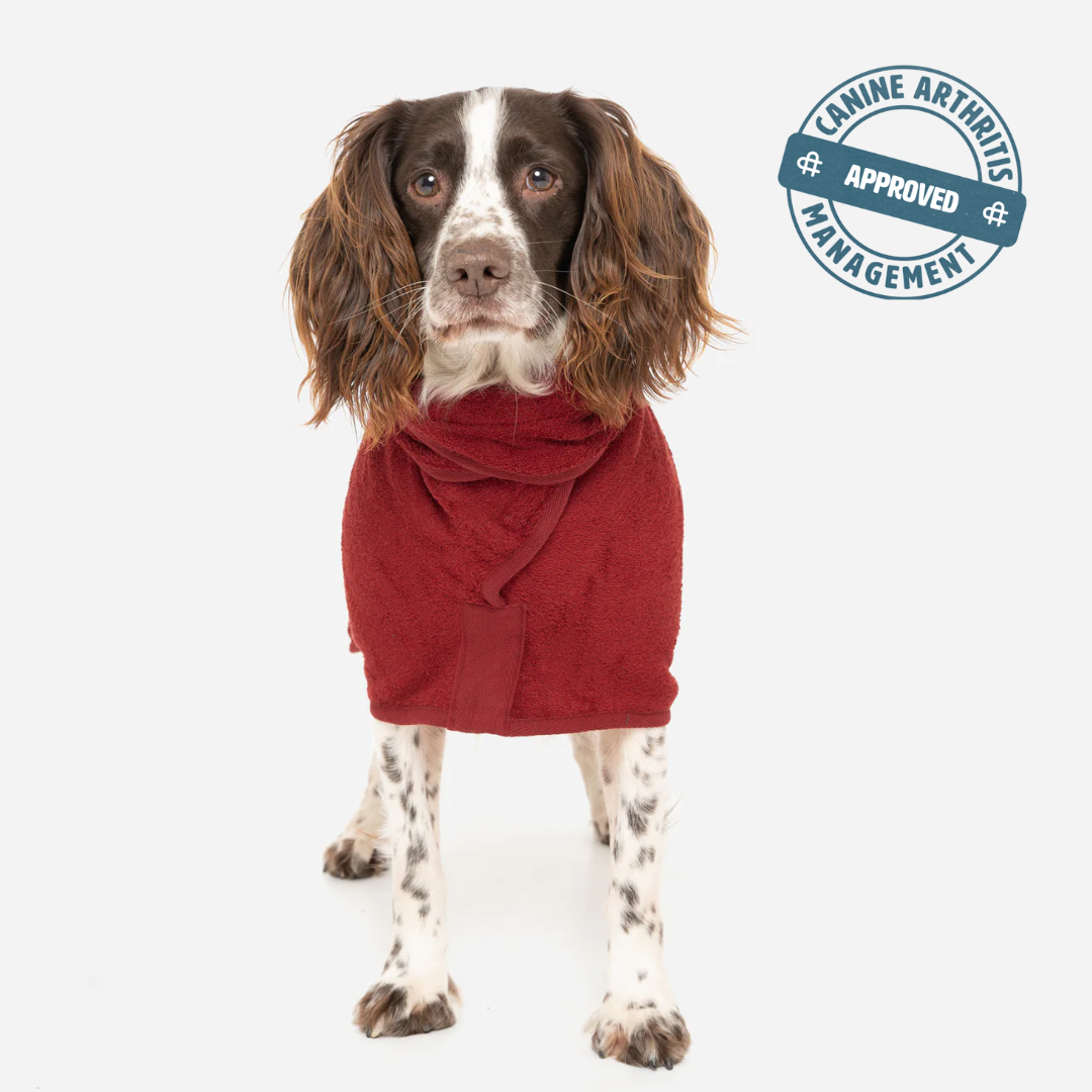 Classic Dog Drying Coat - Rosehip