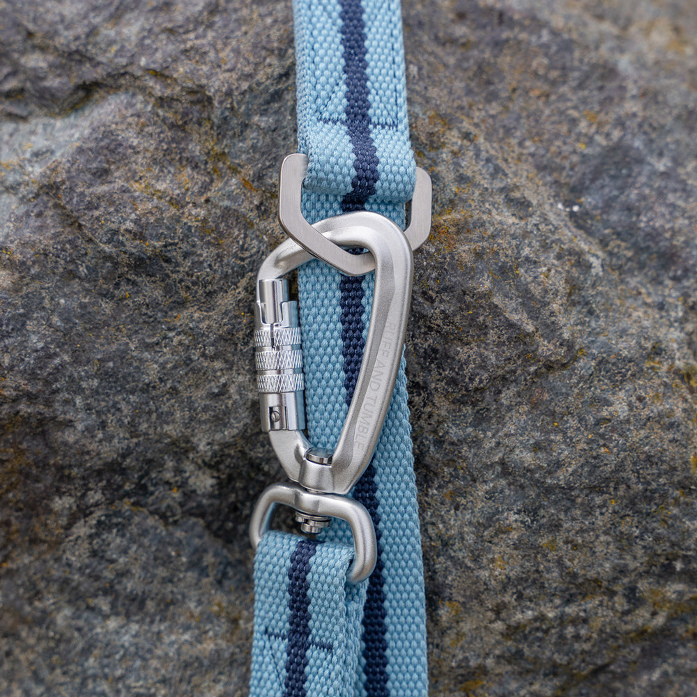 All-Terrain Canvas Lead - Sky Blue / Navy Ruff and Tumble 