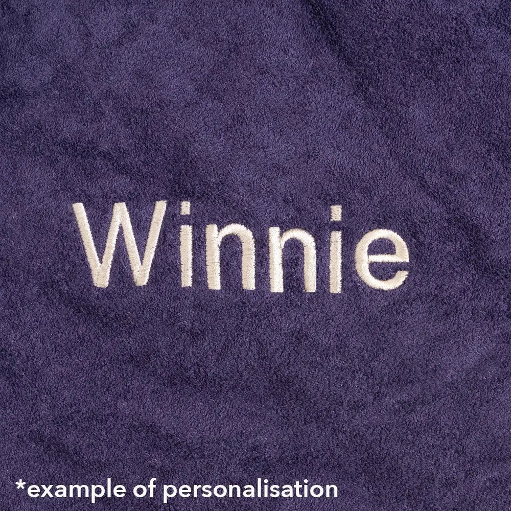 Classic Dog Drying Coat - Blackberry - Ruff and Tumble