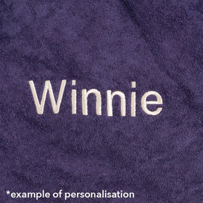 Classic Dog Drying Coat - Blackberry - Ruff and Tumble