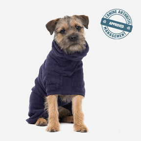 Classic Dog Drying Coat - Blackberry - Ruff and Tumble