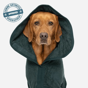 Classic Dog Drying Coat - Forest - Ruff and Tumble