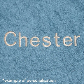 Classic Dog Drying Coat - Sandringham Blue - Ruff and Tumble