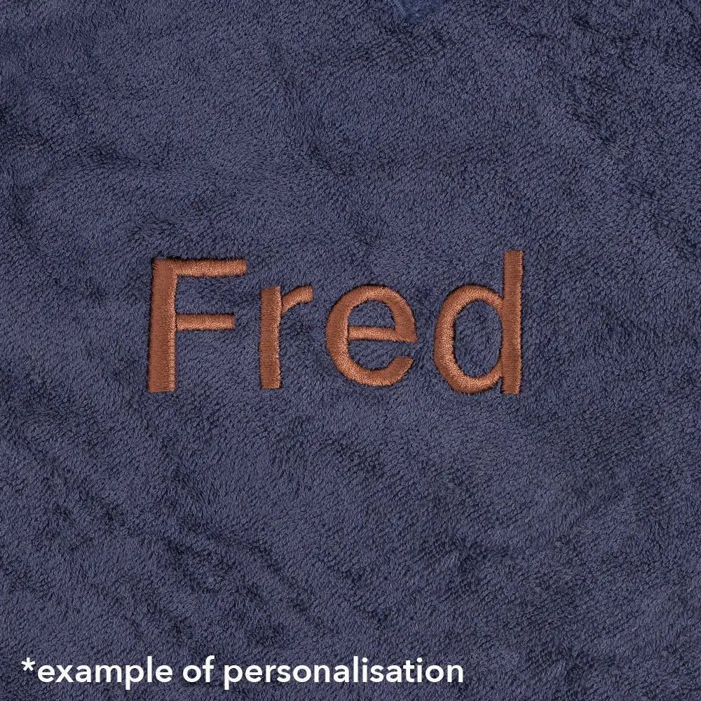 Country Dog Drying Coat - French Navy - Ruff and Tumble