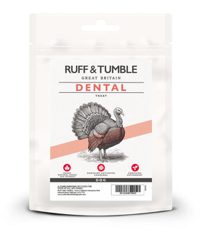 Dental Dog Treats with Turkey, Wild Boar and Sweet Potato - Ruff and Tumble
