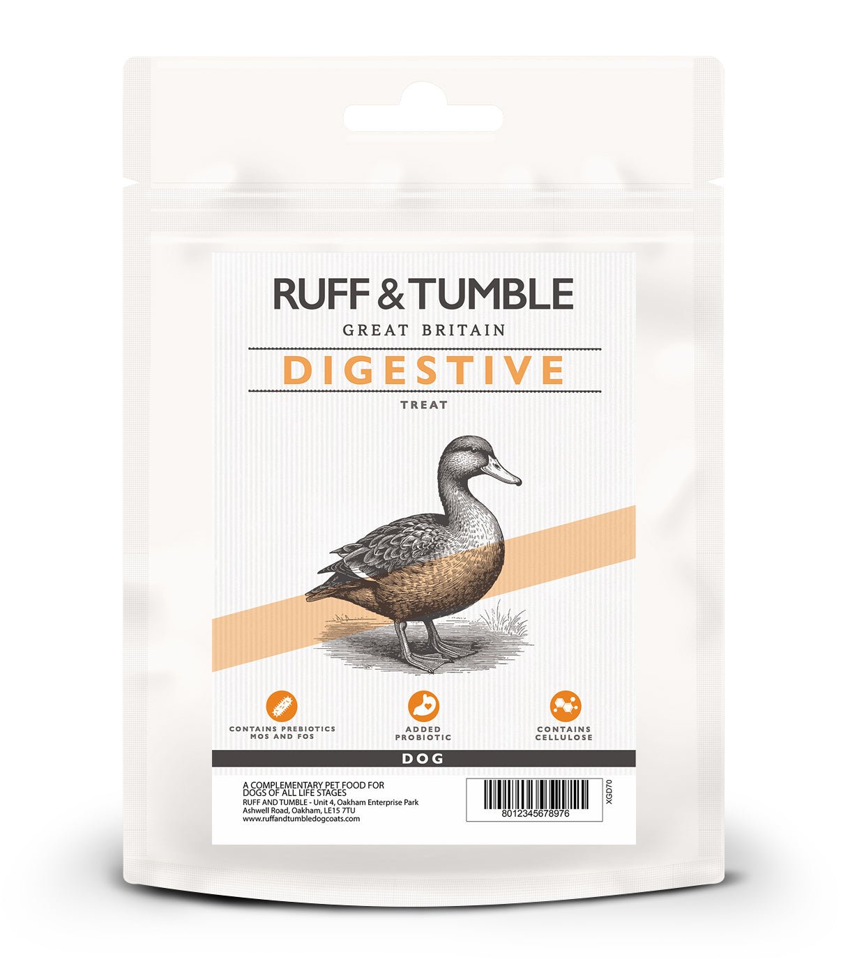Digestive Dog Treats with Duck, Chicken and Sweet Potato - Ruff and Tumble