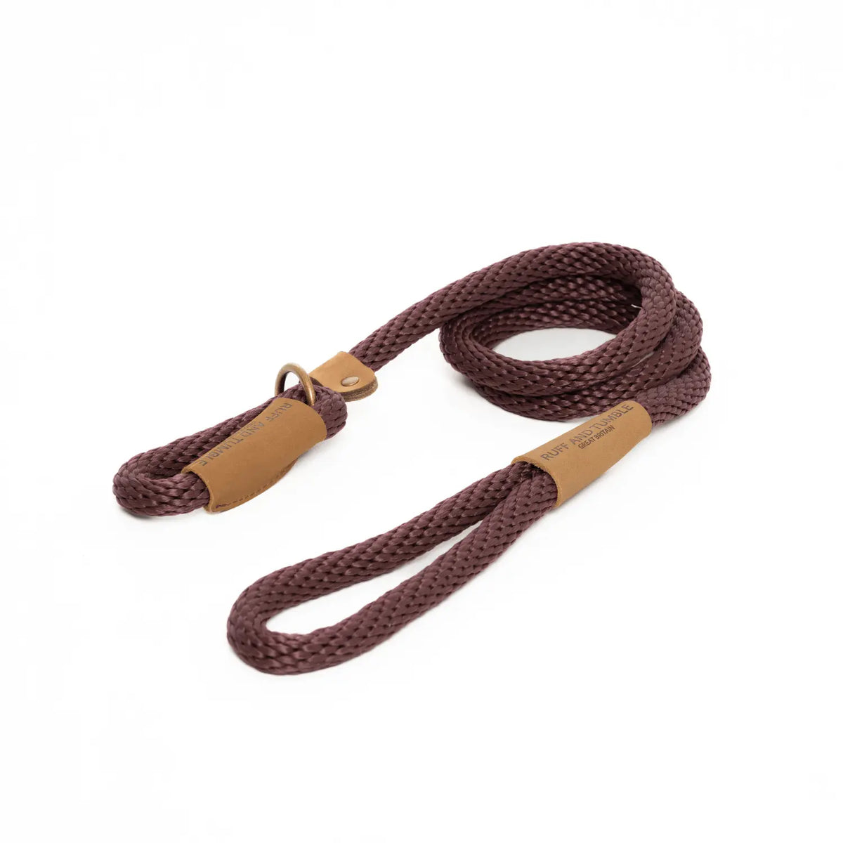 Dog Leads - Burgundy - Ruff and Tumble