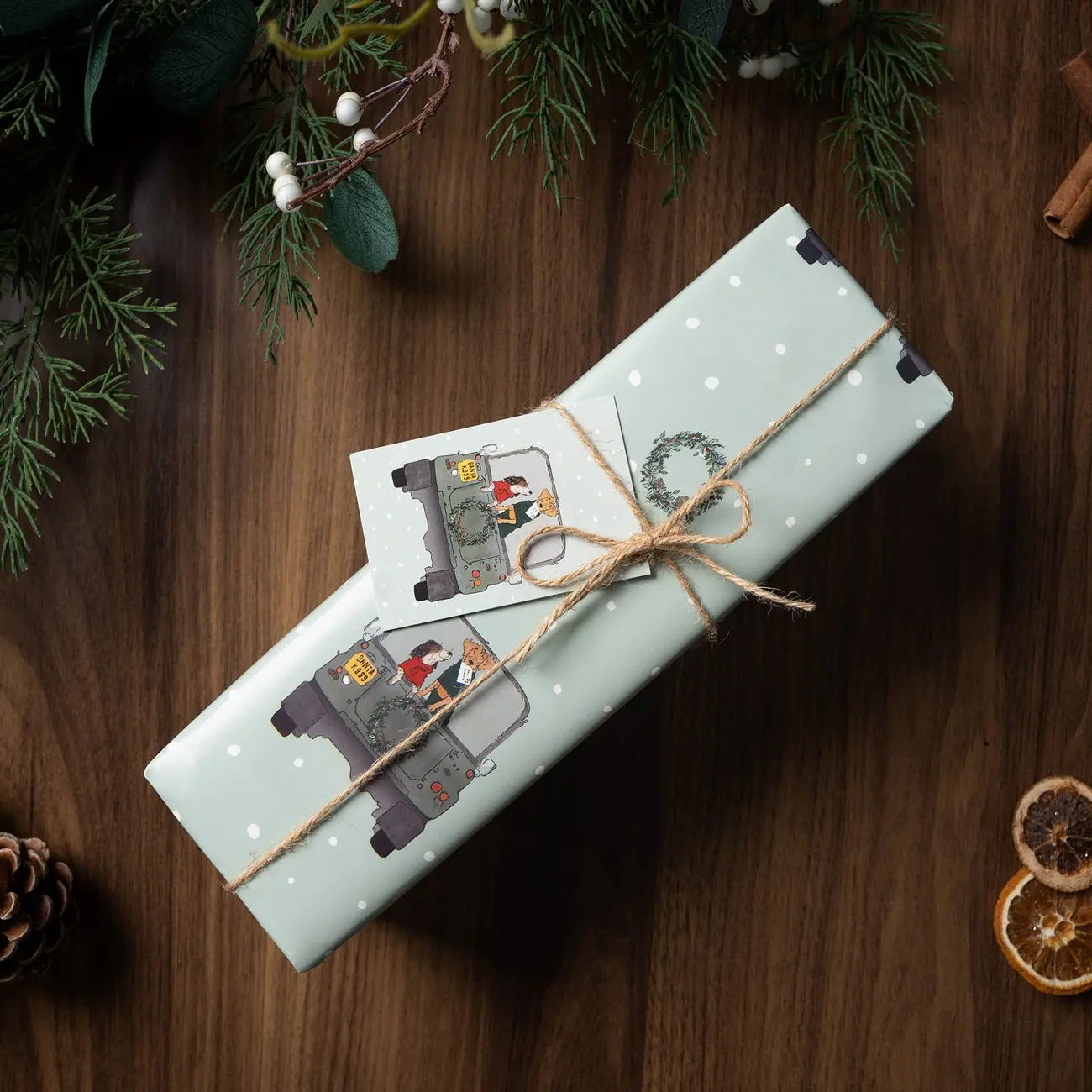 Dog Print Wrapping Paper - Ruff and Tumble