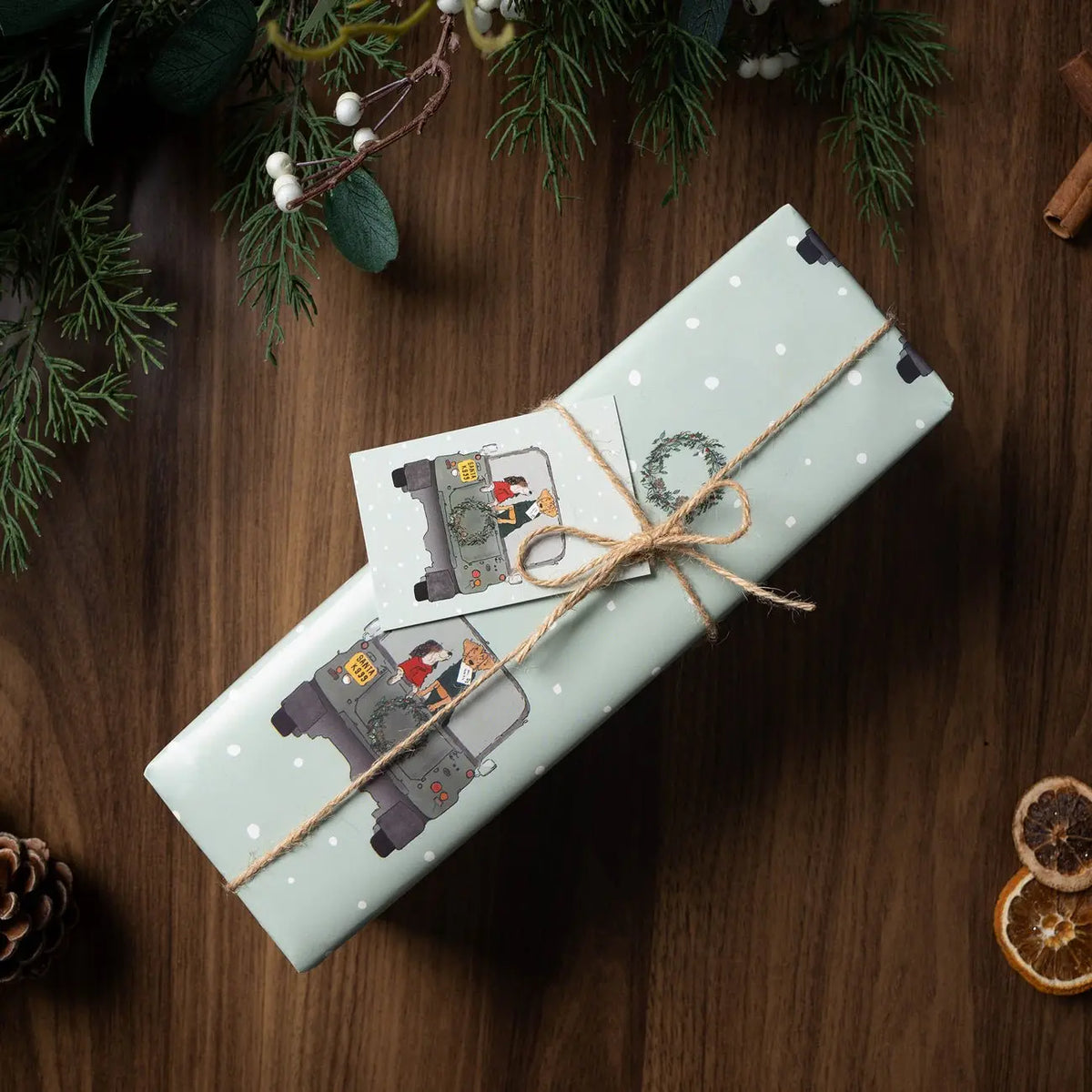 Dog Print Wrapping Paper - Ruff and Tumble