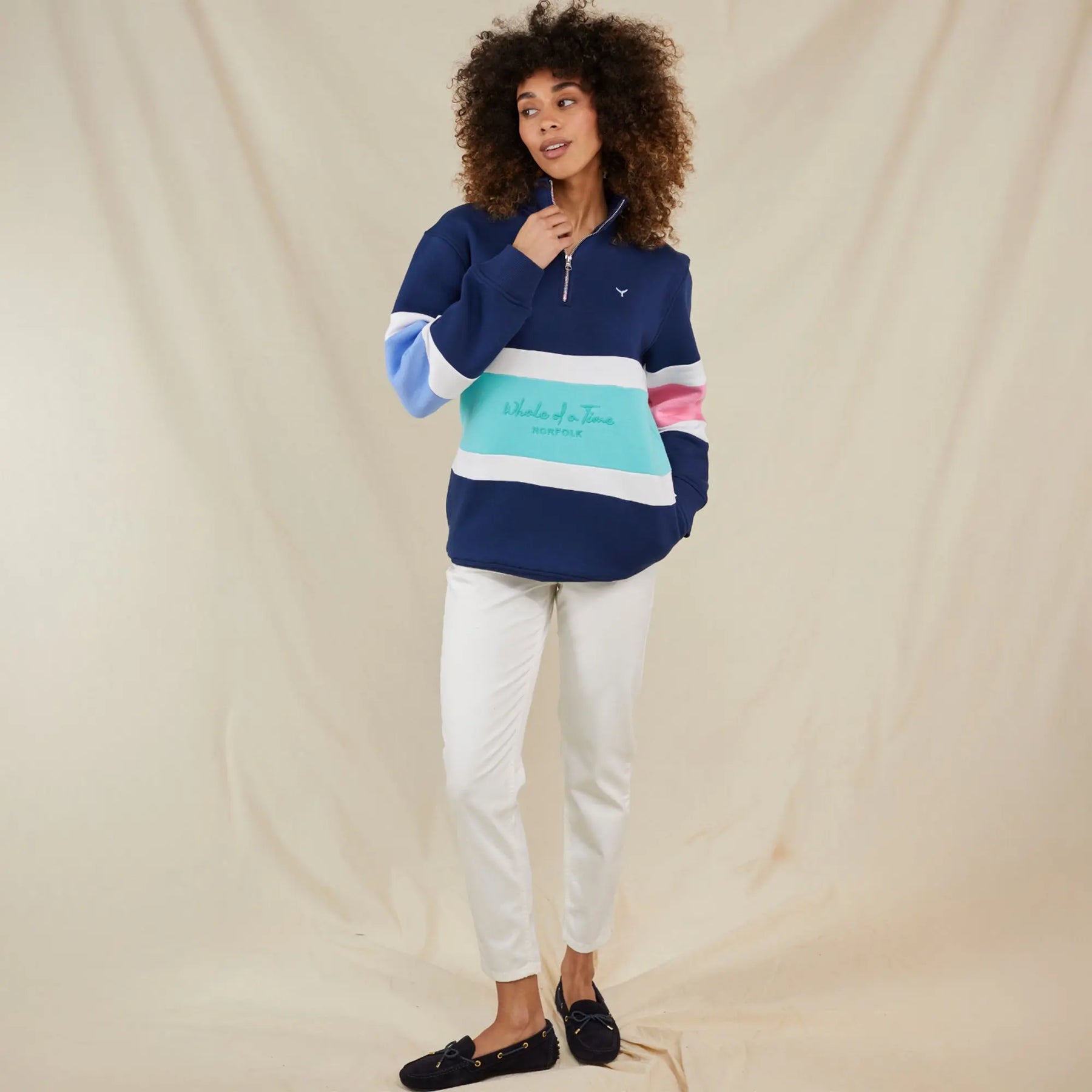 Evesham Quarter Zip Sweatshirt - Ruff and Tumble