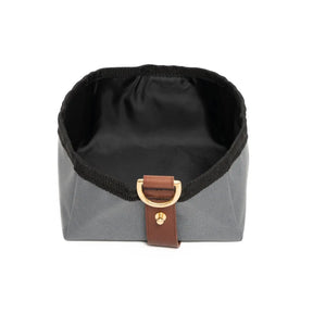 Foldable Travel Bowl - Storm - Ruff and Tumble