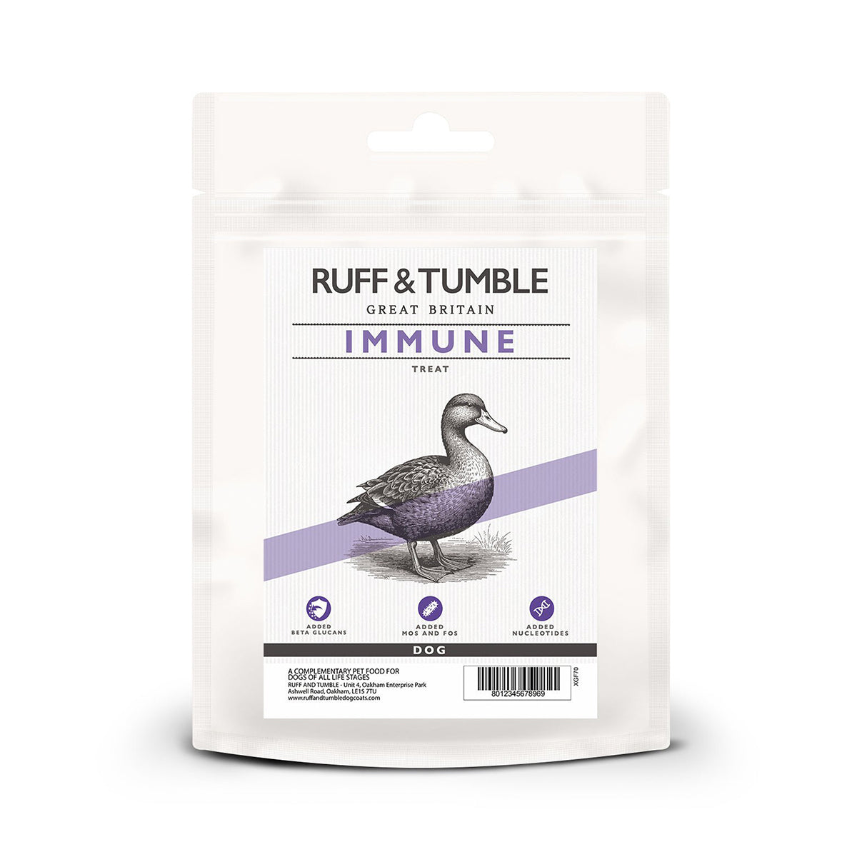 Immune Dog Treats with Duck, Chicken and Sweet Potato Ruff and Tumble 