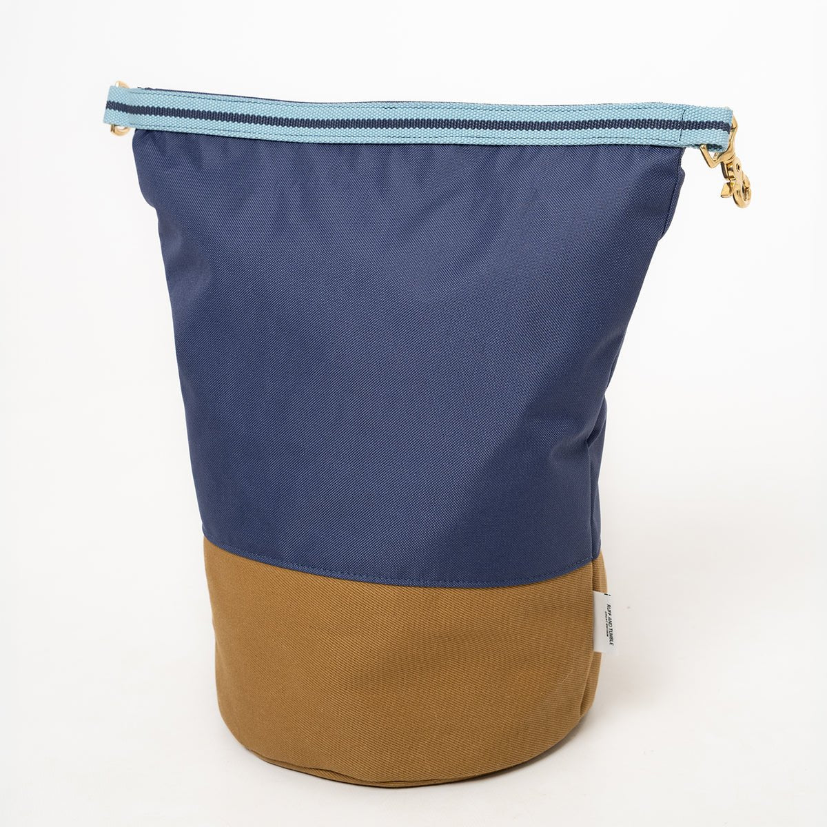 Roll-Top Kibble Travel Bag - Navy - Ruff and Tumble