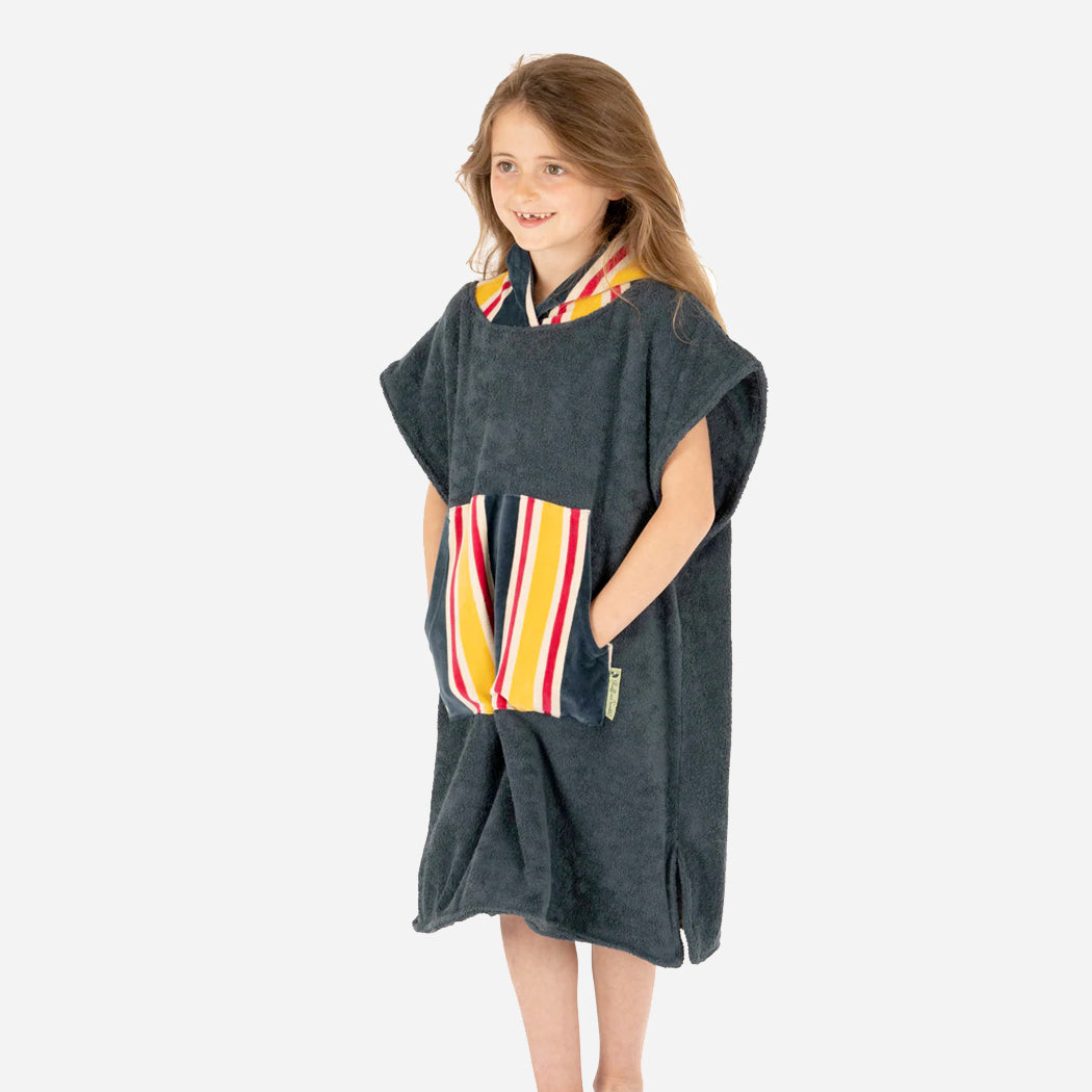 Hooded Towelling Poncho