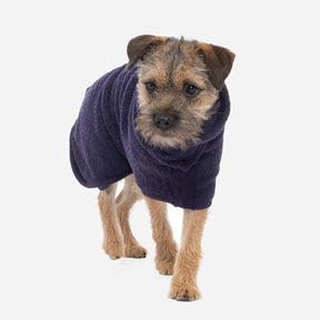 Classic Dog Drying Coat - Blackberry - Ruff and Tumble