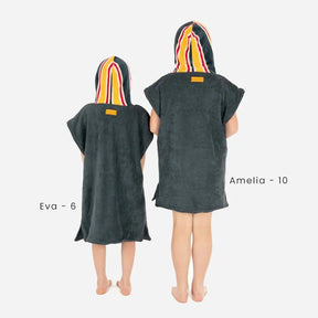 Hooded Towelling Poncho - Ruff and Tumble