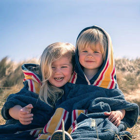 Hooded Towelling Poncho - Ruff and Tumble