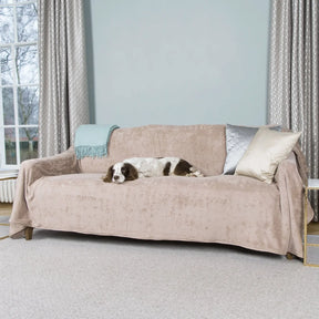 Sofa Throw - Mink - Ruff and Tumble